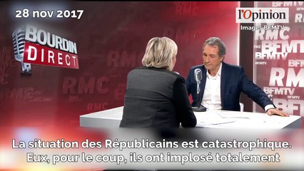 Marine Le Pen s'en prend encore à Wauquiez et aux Républicains