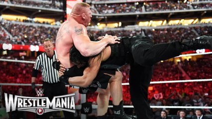 Romans Reigns vs Brock lesnar -   WWE
