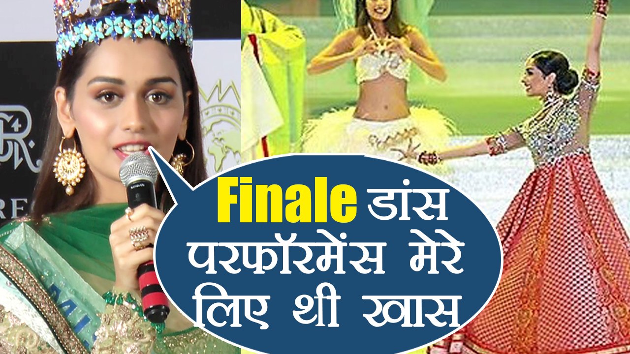 Manushi Chhillar REVEALS why Finale Dance Performance on Nagada was special; Watch Video | FilmiBeat