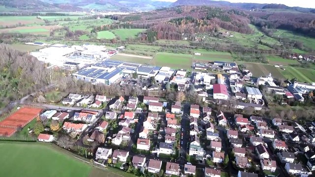 4K Drohne Deutschland in statt fliegen Gingen, Kuchen, Geislingen Almanya drone ile 4K çekim