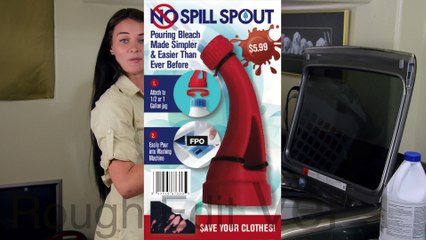 Introducing the No Spill Spout Bleach Buddy Commercial