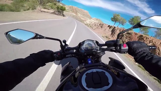 2017 Kawasaki Z900 POV GOPRO Hero 5 Black