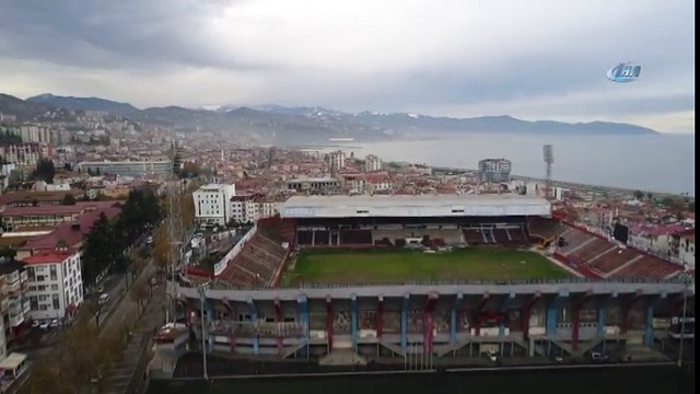 Hüseyin Avni Aker Stadyumu'na İlk Kepçe Vuruldu
