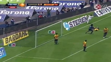 Javier Cortes crazy skill run vs Monarcas