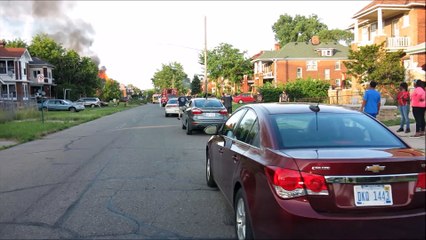 DETROIT HOOD SCENES PART 2  HOUSE FIRE
