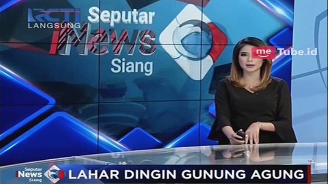 Gunung Agung Banjir Bandang Lahar Dingin