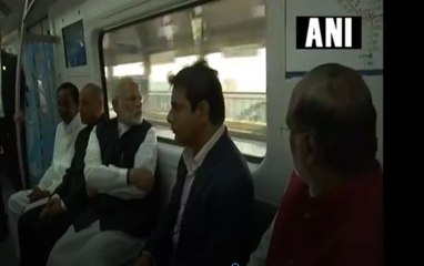 ஹைதராபாத் மெட்ரோ ரயில் சேவையை தொடங்கினார் பிரதமர் மோடி- வீடியோ