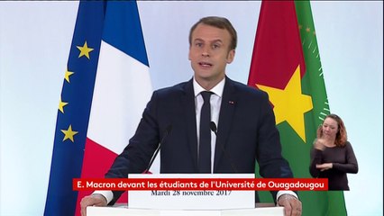 "Je ne suis pas venu ici vous dire quelle est la politique africaine de la France (...) parce qu'il n'y a plus de politique africaine de la France", Emmanuel Macron à l'université de Ouagadougou au Burkina Faso http://bit.ly/2hXWhCz