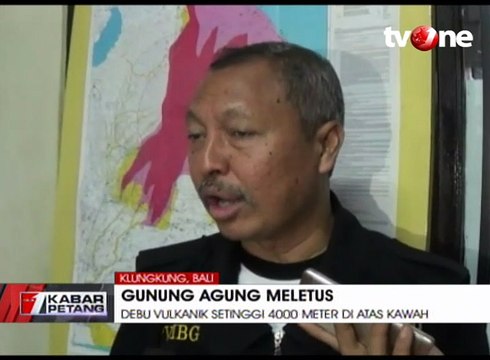 Erupsi Eksplosif Gunung Agung Tinggal Hitungan Jam