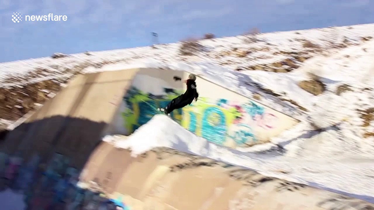 Amazing skiing and snowboarding fails compilation