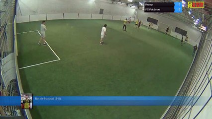 But de francois  (5-5) - Kramp Vs FC Pokémon - 27/11/17 21:00 - LIGUE 3 - Poitiers Game Parc