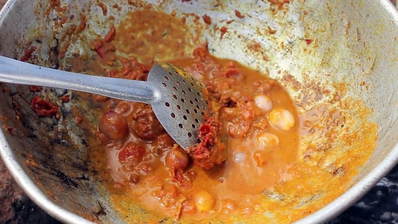 Prawn curry prepared by my daddy in my village / VILLAGE FOOD FACTORY