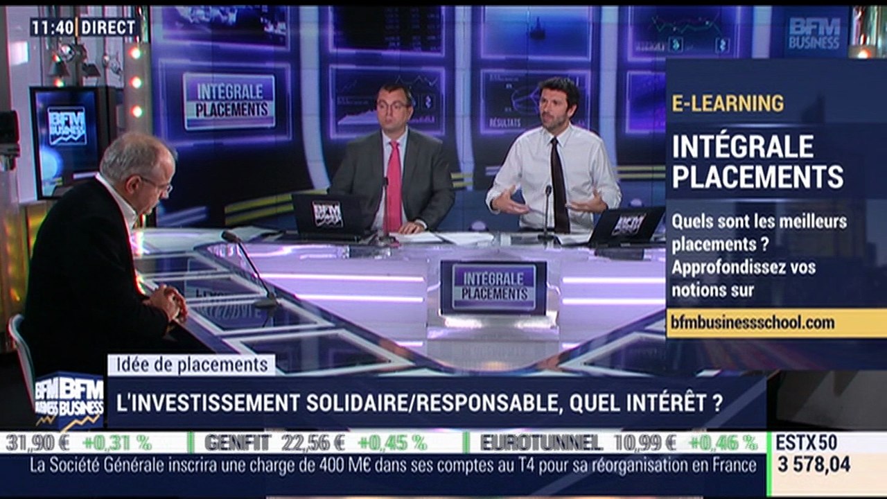 Idées de placements: L'investissement solidaire et responsable, quel intérêt ? - 28/11