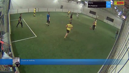 Faute de mathieu - Kramp Vs FC Pokémon - 27/11/17 21:00 - LIGUE 3 - Poitiers Game Parc
