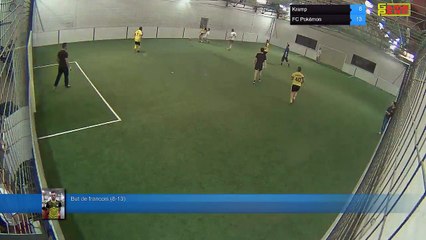 But de francois  (8-13) - Kramp Vs FC Pokémon - 27/11/17 21:00 - LIGUE 3 - Poitiers Game Parc