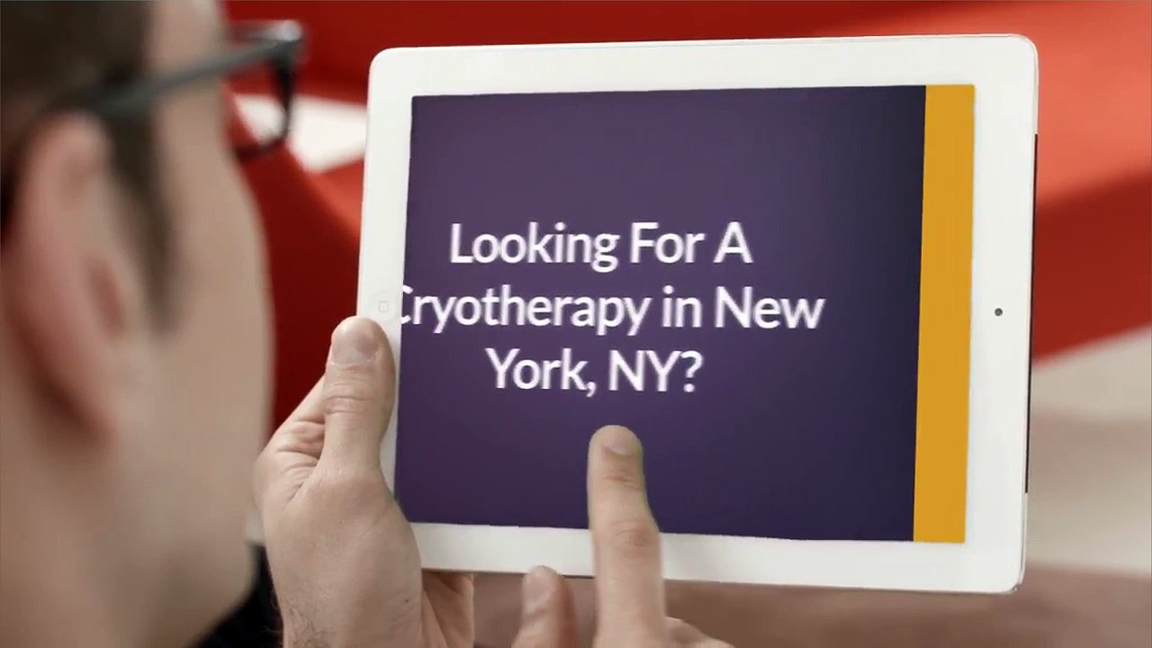 Looking for Advanced Cryotherapy in NYC - CryoVigor