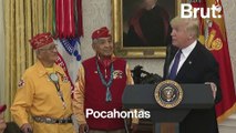 Donald Trump parle de Pocahontas devant des vétérans amérindiens