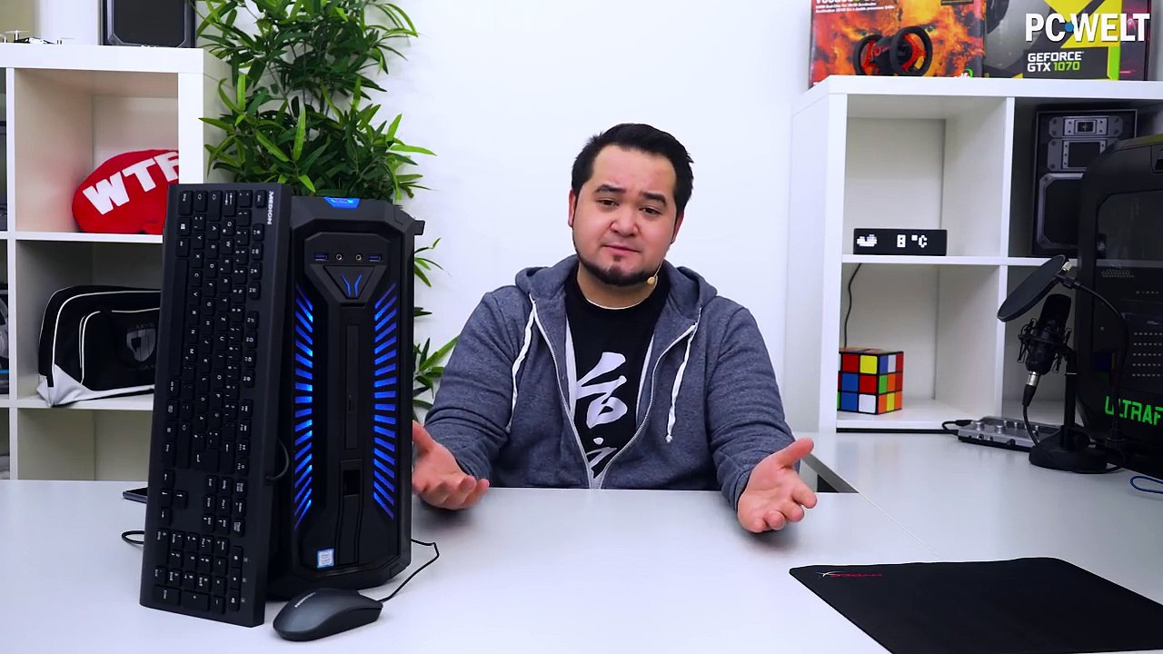 Diesmal wirklich spieletauglich: ALDI-PC Medion Erazer X67015 im Test | #Gaming-PC