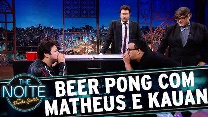 Beer Pong: Matheus e Kauan vs. Danilo e Diguinho