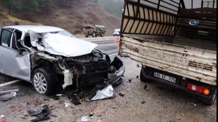 Kahramanmaraş'ta Askeri Araç Kaza Yaptı: 15 Asker Yaralı
