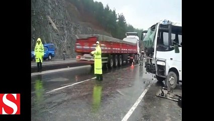 Kahramanmaraş'ta askeri araç kaza yaptı: 15 askerimiz yaralı