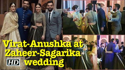 Virat-Anushka dance the night at Zaheer-Sagarika wedding