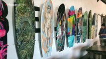 Arte y surf a subasta para proteger los océanos