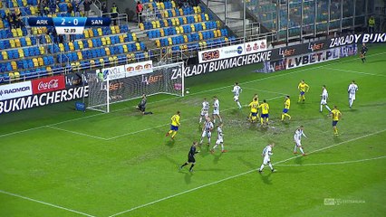 Arka Gdynia 5:0 Sandecja Nowy Sącz MATCHWEEK 17: Highlights
