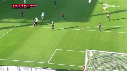 0-1 Miguel Angel Sainz-Maza Amazing Goal Italy  Coppa Italia  Round 4 - 28.11.2017 Cagliari...