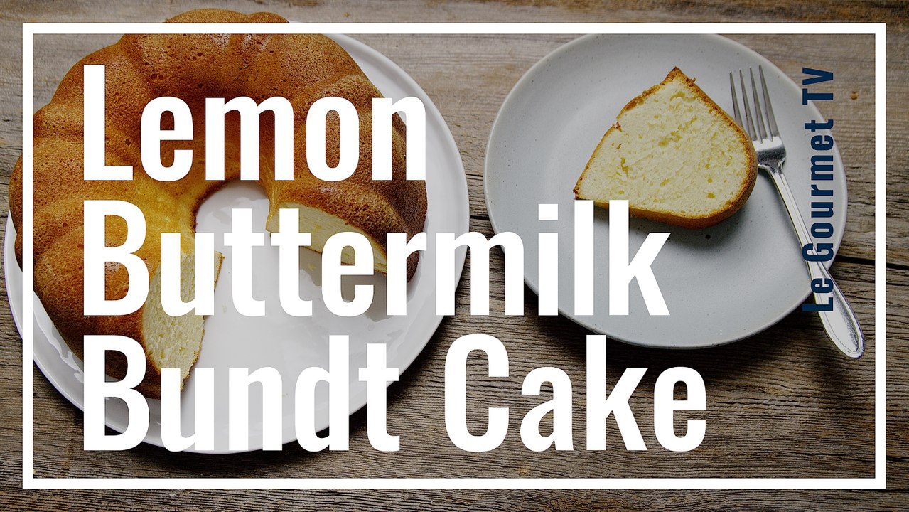 Lemon Buttermilk Bundt Cake Recipe