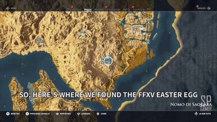 Assassin's Creed: Origins - Stanza segreta Final Fantasy XV