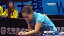 2017 Asian Championships WS SF CHEN Meng(CHN) LIU Shiwen(CHN)