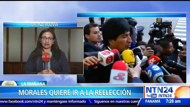 Organizaciones sociales afines al oficialismo boliviano respaldan reelección de Evo morales