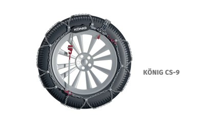 Цепи на колёса CS-9_König
