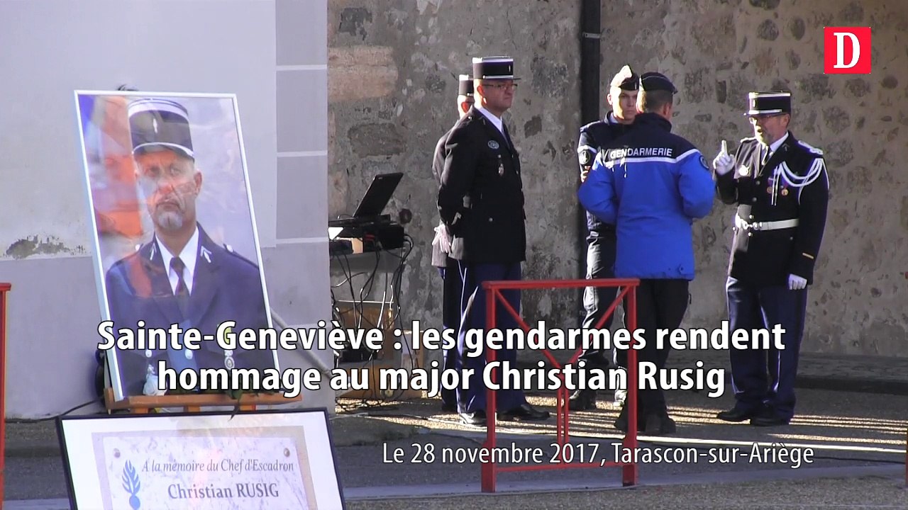 Ariège : une Sainte-Geneviève en hommage au major Rusig