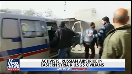 Russian airstrikes kill many civilians, mostly women and children