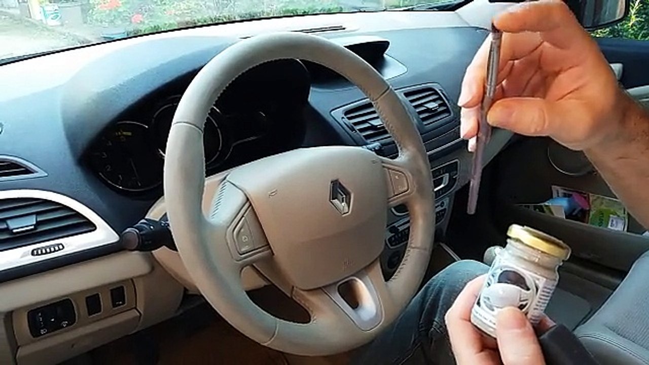Deri direksiyon boyamak