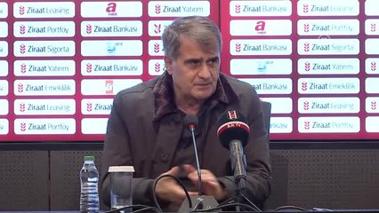Beşiktaş-Grandmedical Manisaspor Maçının Ardından - Şenol Güneş (2)