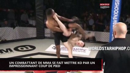 Un combattant de MMA finit KO par un impressionnant coup de pied (vidéo)