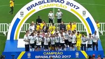 OLHA COMO FOI A ENTREGA DA TAÇA PARA A EQUIPE DO CORINTHIANS 37 RODADA BRASILEIRAO 2017