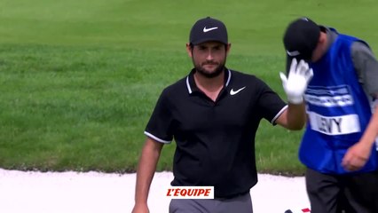 Golf - EPGA : La sortie de bunker d'Alexander Levy au Porsche European Open