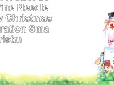 tianliang04 Árbol de Navidad Pine Needles And Snow Christmas Tree Decoration Small