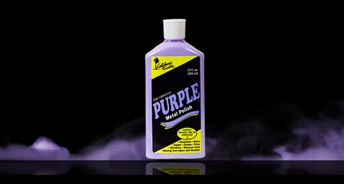 California Custom Products - Purple Metal Polish