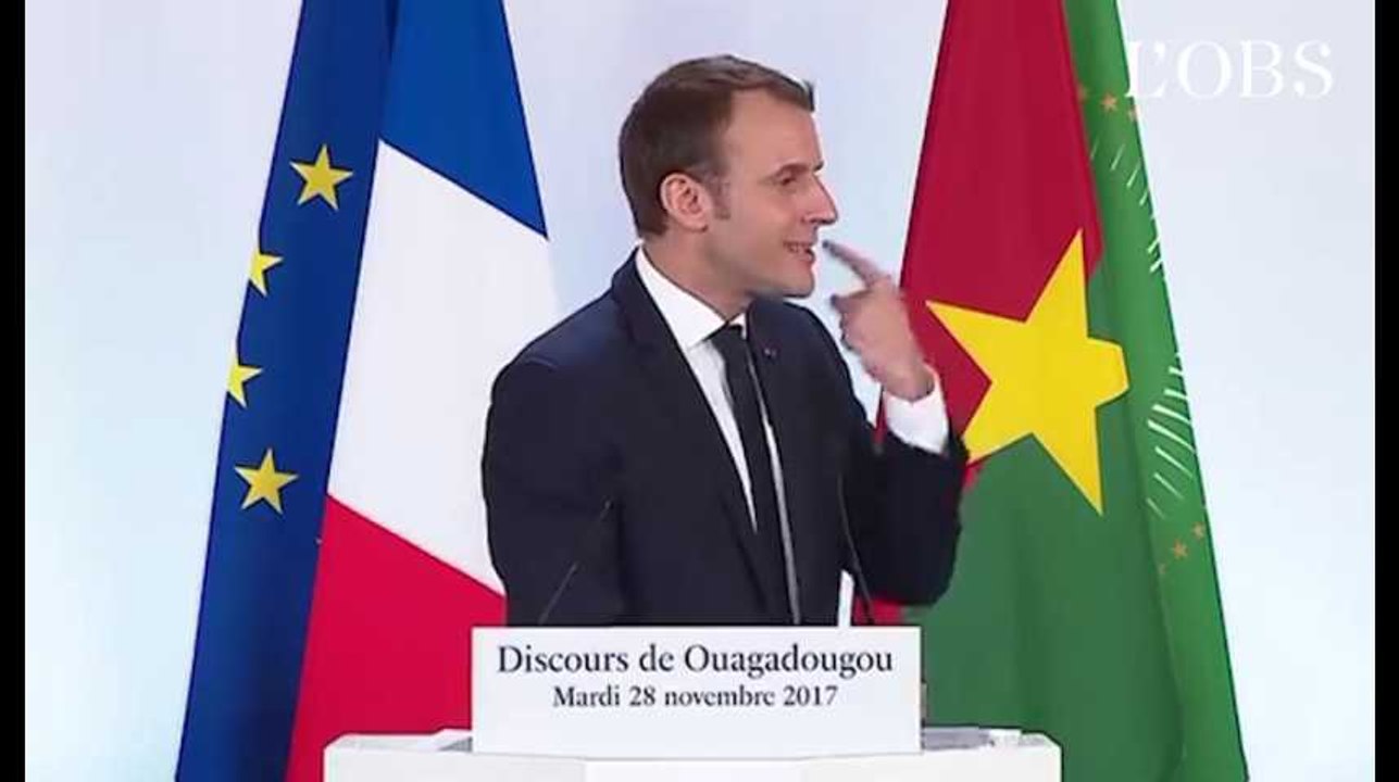 "Qui sont les trafiquants ? Pas des Français ! Ce sont des africains, mon ami" la réponse de Macron sur l'esclavage en Libye