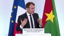 Macron au président du Burkina Faso: 