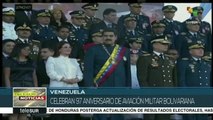 Maduro encabeza celebración del 97 Aniversario de la Aviación Militar