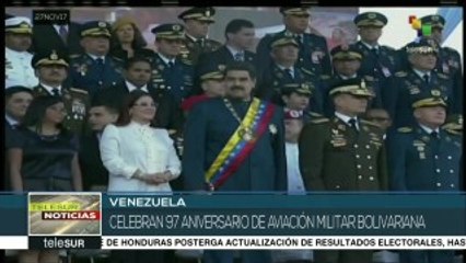 Maduro encabeza celebración del 97 Aniversario de la Aviación Militar
