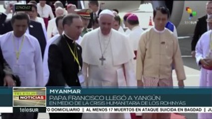 Aumentan las expectativas ante llegada del Papa Francisco a Myanmar