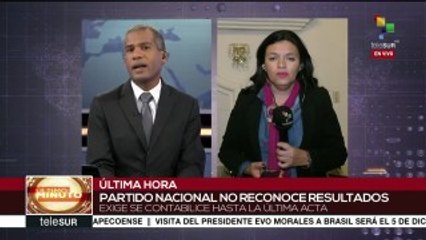 Honduras: Partido Nacional exige se contabilice hasta la última acta