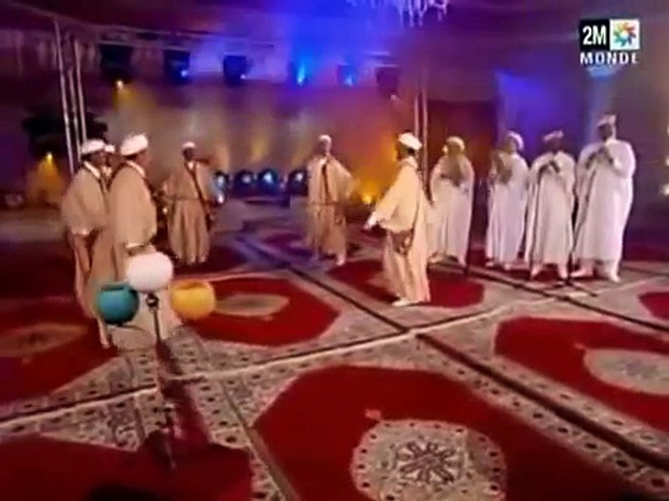 رقصة العرفة الوجدية أوما يعرف بالركادة أو النهاري Regada Arfa